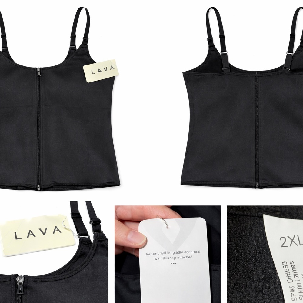 LAVA shapewear compression tank / waist trainer‎ cami
